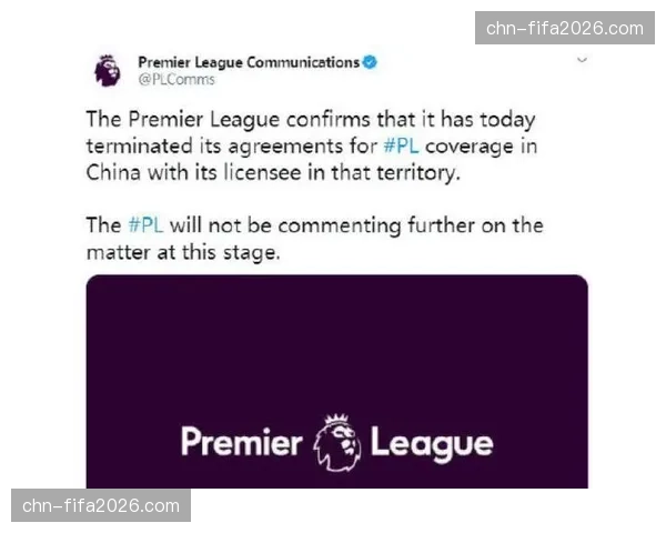 英超与美国转播商达成新的六年长约，金额创纪录